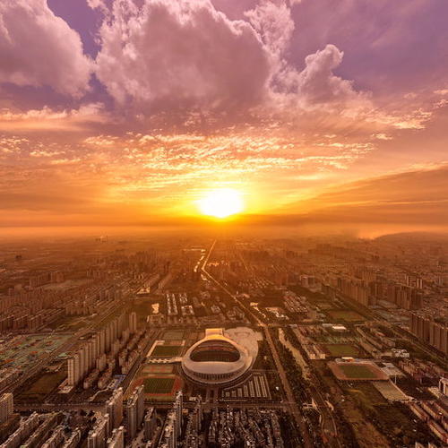 俯瞰驿城VR全景图